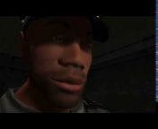 Бомбезная ебля с гигантом в полицейском участке